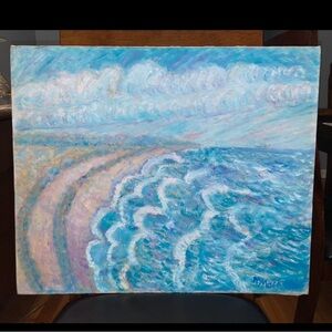Coastal Waves Canvas Art